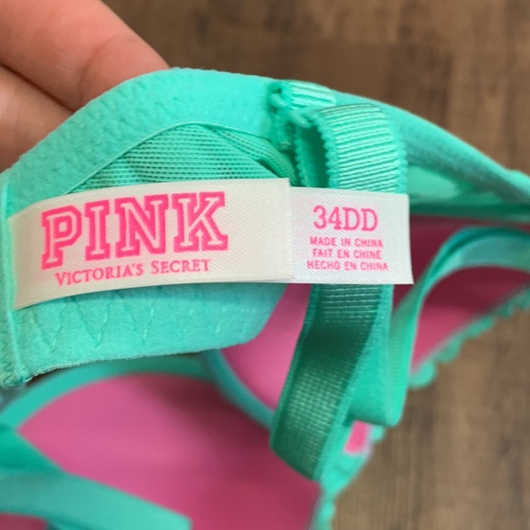 Turquoise bra from PINK Victoria’s Secret - Picture 3 of 3